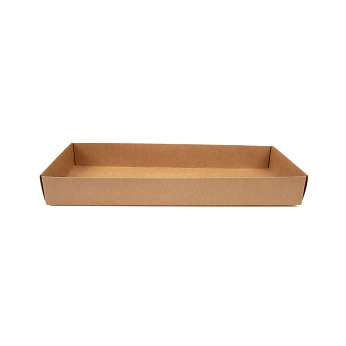 Base Boite Cadeau Kraft 12,7x3,8x30,5 cm (25 pièces) [KR12]