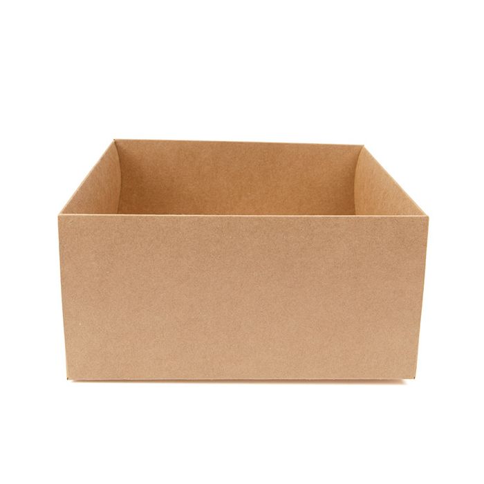 Base Boite Cadeau Kraft 15,2x7,6x15,2 cm (25 pièces) [KR14]