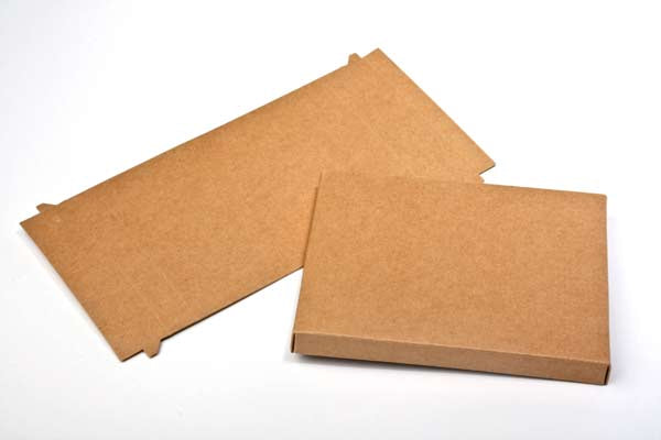 Petite Boite en carton kraft 9.5 x 2.5 x 13.7cm (25 Pièces) [KR31]