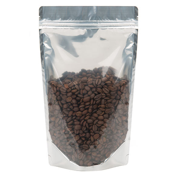 Doypack avec le dos en Kraft 17.1x8.9x28.5cm | 340g (100 pièces) [ZBGK4]