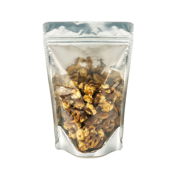 Doypack avec le dos en Kraft 14.9x8.9x23.2cm | 310g (100 pièces) [ZBGK7]