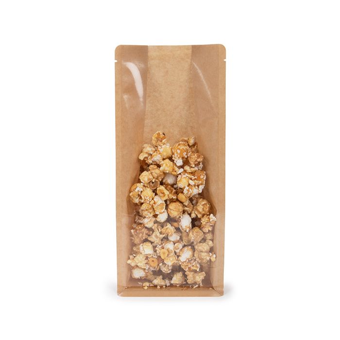 Block bottom Bags Kraft 12.7x7.6x30.5 cm