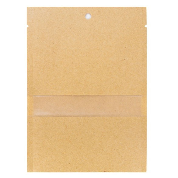 Sac en Kraft mate Thermoscellable avec ouverture 11,2 x 15,7cm (100 Pieces) [KHS46MW]