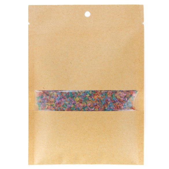 Sac en Kraft mate Thermoscellable avec ouverture 11,2 x 15,7cm (100 Pieces) [KHS46MW]