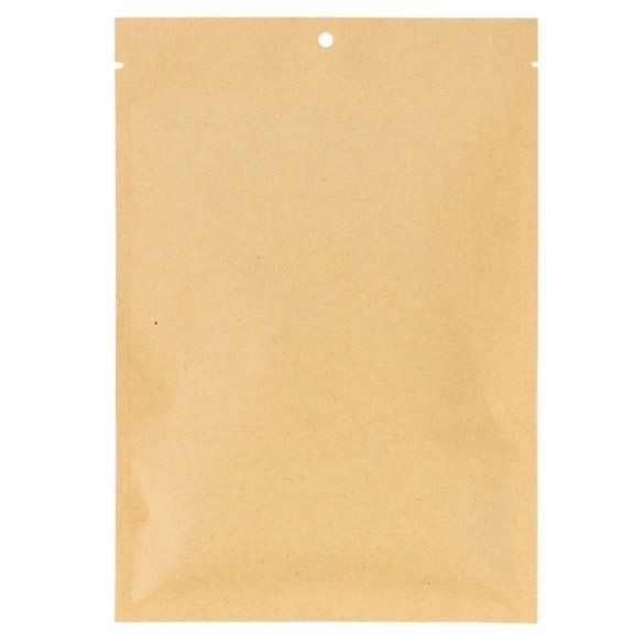 Sachet Kraft compostable et Thermoscellable ouvert 11,2x15,7cm (100 Pieces) [KHS46]