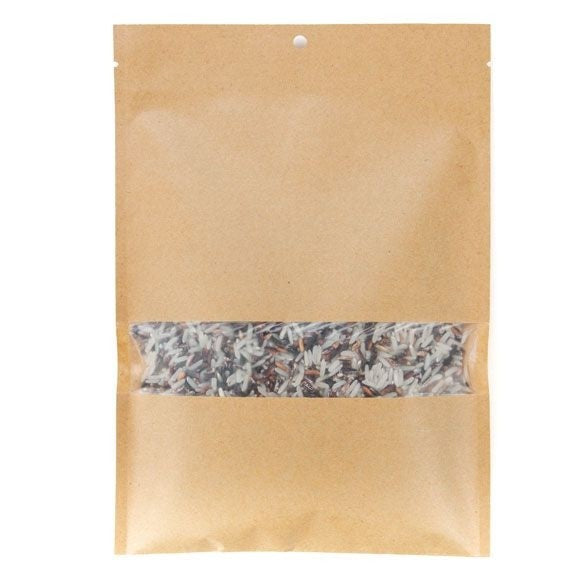 Sac en Kraft mate Thermoscellable avec ouverture 7.6 x 10.2 cm (100 Pieces) [KHS34MW]