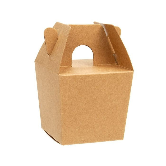 Kraft Mini Takeout Box 60 x 51 x 54 mm (25 Pieces) [FS381]