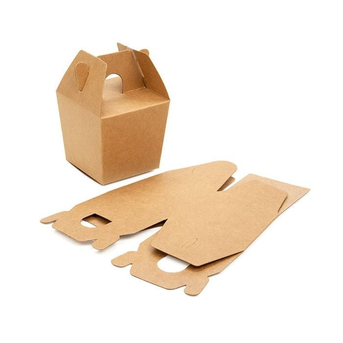 Kraft Mini Takeout Box 60 x 51 x 54 mm (25 Pieces) [FS381]