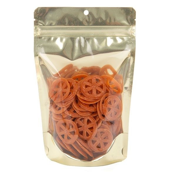 Doypack avec dos Or mat 13x7.9x20.6cm | 113g (100 pièces) [ZBGMG3]