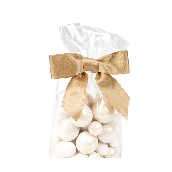 Noeuds pré-noués Taupe Métallique 8,9 cm (25 pièces) [MBOWT]