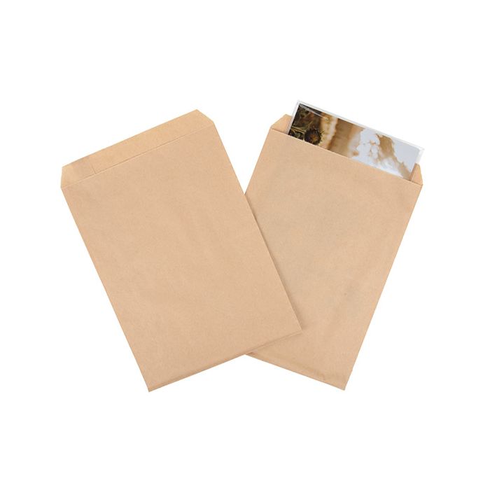 Sacs à marchandises Kraft 15,9 x 23,5 cm (100 Pièces) [MB2K]