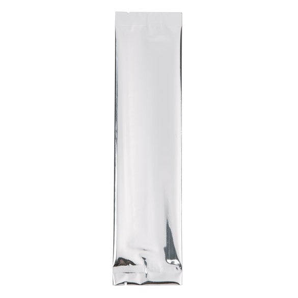 Sachet scellable à joint central laminé Qualité supérieure en argent métallisé 5x20.3 cm [SVP28S] (100 pièces)