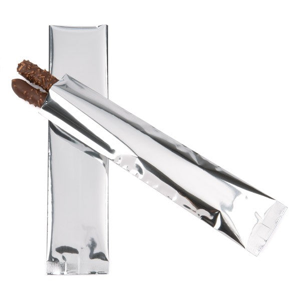 Sachet scellable à joint central laminé Qualité supérieure en argent métallisé 5x20.3 cm [SVP28S] (100 pièces)