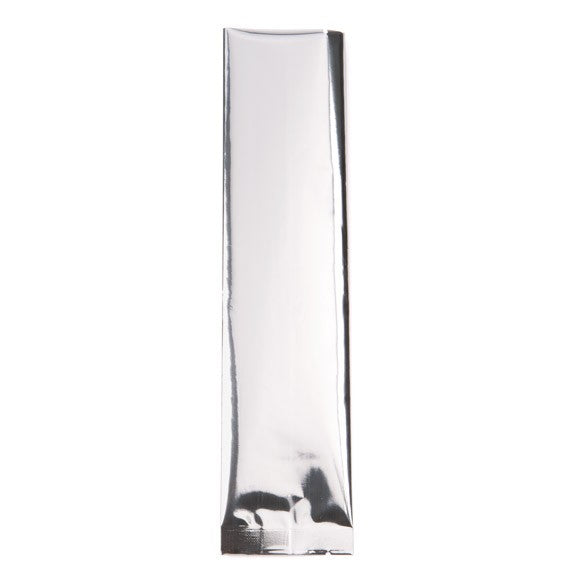 Sachet scellable à joint central laminé Qualité supérieure en argent métallisé 5x20.3 cm [SVP28S] (100 pièces)
