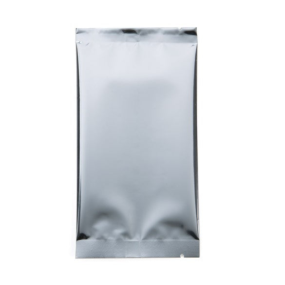 Sachet scellable à joint central laminé Qualité supérieure en argent métallisé 7.5x14 cm [SVP35HS] (100 pièces)