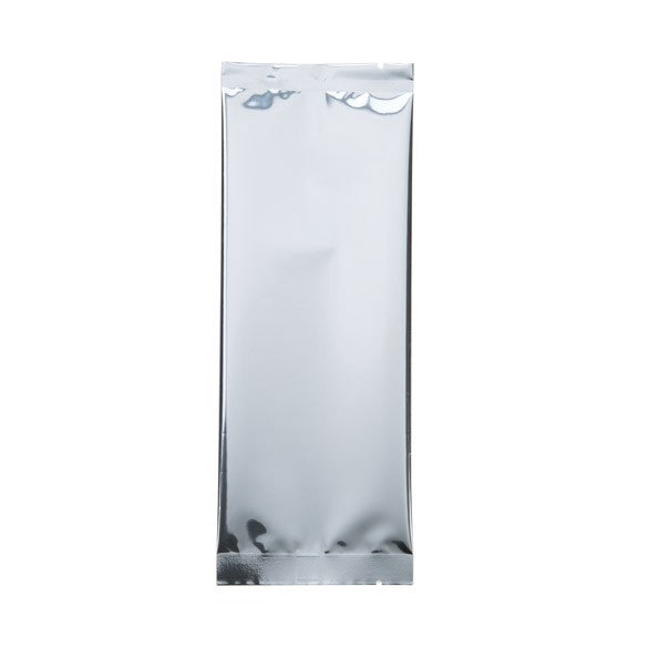 Sachet scellable à joint central laminé Qualité supérieure en argent métallisé, 7.5x20.3 cm (100 pièces) [SVP38S]