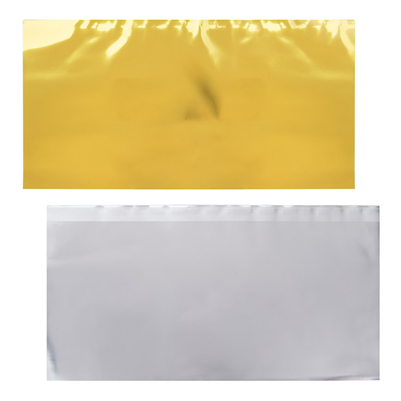 Feuille de couverture or métallique 17,8x33 cm (25 pièces) [MT2G]