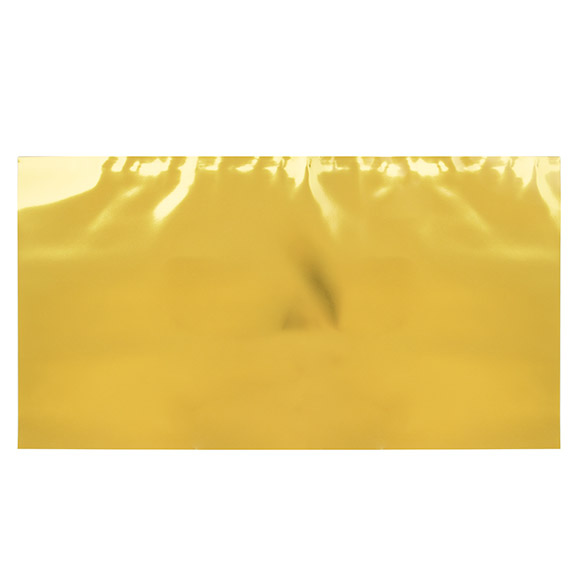 Feuille de couverture or métallique 17,8x33 cm (25 pièces) [MT2G]