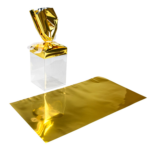 Feuille de couverture or métallique 22,9x43,2 cm (25 pièces) [MT3G]