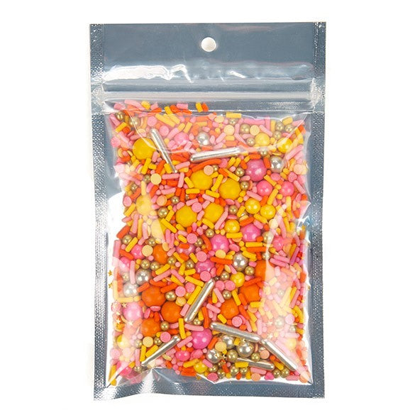 Sachet zip haute barrière avec trou de suspension et dos or métallisé 9.2x12.7cm (100 pièces) [HZBB4CG]