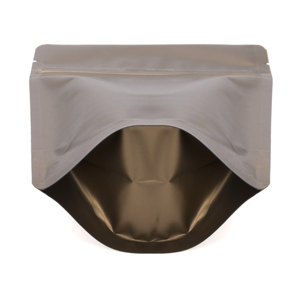 Doypack Bronze Métallisé 10.2x6x15.2cm | 57g (100 pièces) [ZBGM2BZ]