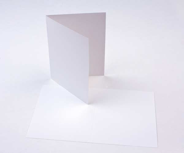Cartes vierges Mohawk 100% recyclée Blanche 15.9 x 11.7cm (50 Pièces) [PF10]