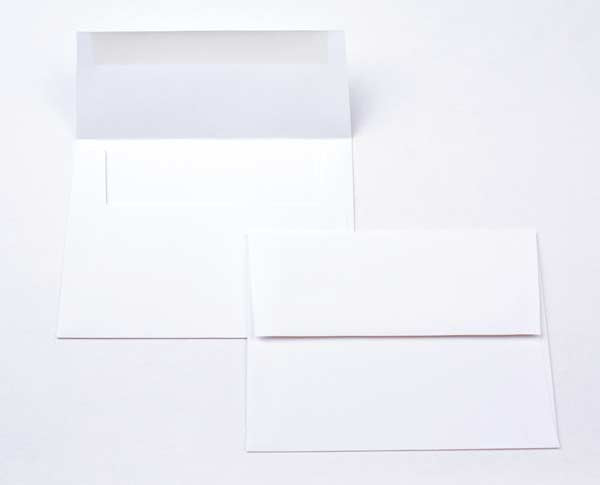 Enveloppe Mohawk 100% déchets recyclés, Blanche 16.5 x 12.1cm (50 Pièces) [EF10]