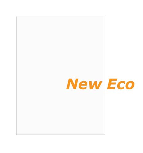 Sac Ecologique Premium Thermosoudable 25.4 x 33cm (100 pièces) [GC1013NF]