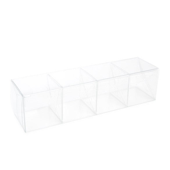 Coffret emboîtable de 5x 5 x 20.6 cm avec 4 boîtes intérieures et 1 boîte extérieure (25 Pieces) [NBS6]
