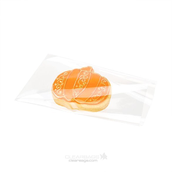 Sachet plastique transparence cristalline 7,6x13cm sans rabat (100 pièces) [B3X5SNF]