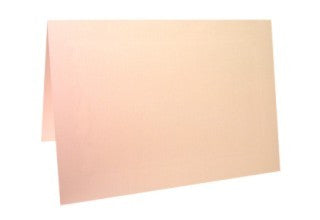 Cartes en lin Plano vierge, Naturelle 18.4 x 13.0cm  (50 Pièces)  [P201]