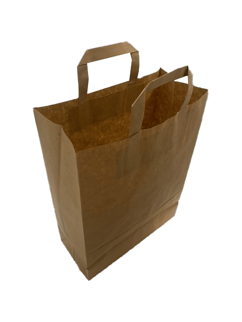 Sac papier en kraft marron 70 g/qm 32x17x27 cm (50 pièces) [PADB3227]