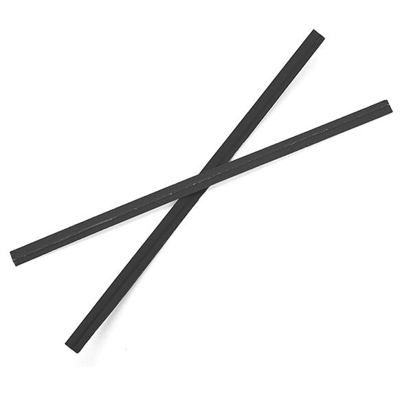 Papier Armé - lien noir 10.2 x .4cm (1000 Pièces) [TT4BK]