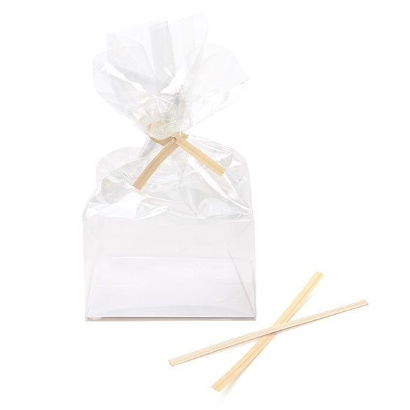 Papier Armé - lien en kraft 10.2 x .4cm (1000 Pièces) [TT4KR]