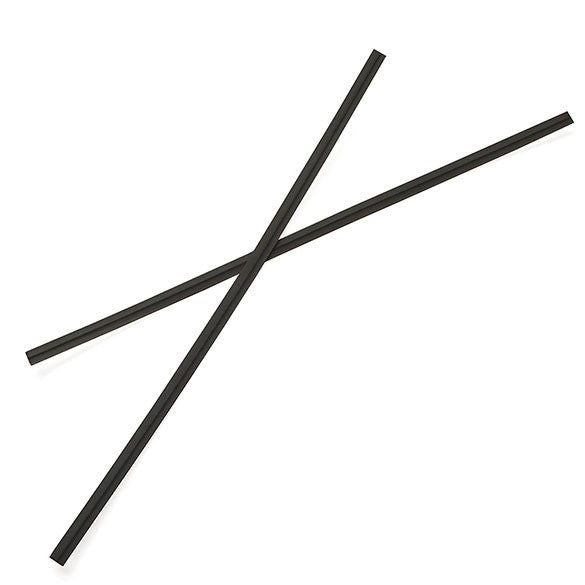 Papier Armé - lien noir 15.2 x .4cm (1000 Pièces) [TT6BK]