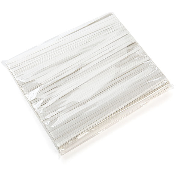 Papier Armé - lien blanc 15.2 x .4cm (1000 Pièces) [TT6WH]