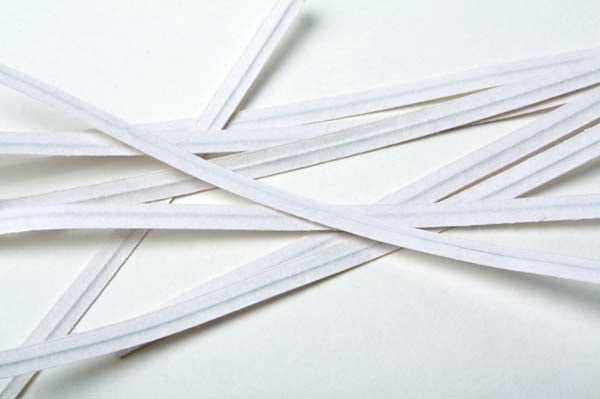 Papier Armé - lien blanc 15.2 x .4cm (1000 Pièces) [TT6WH]