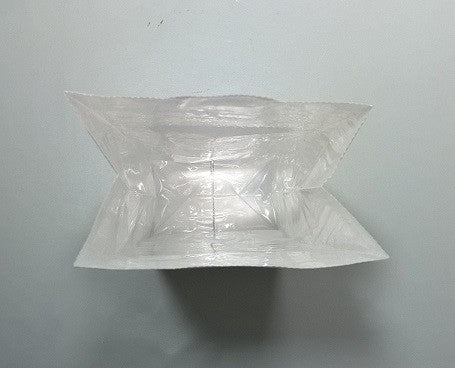 Sac à fond carré en papier kraft blanchi 80g/m2 et fenêtre transparente 30 microns (contenance 1Kg) 10.5 x 6.5 x 33 cm (100 pièces) [PAB1013]