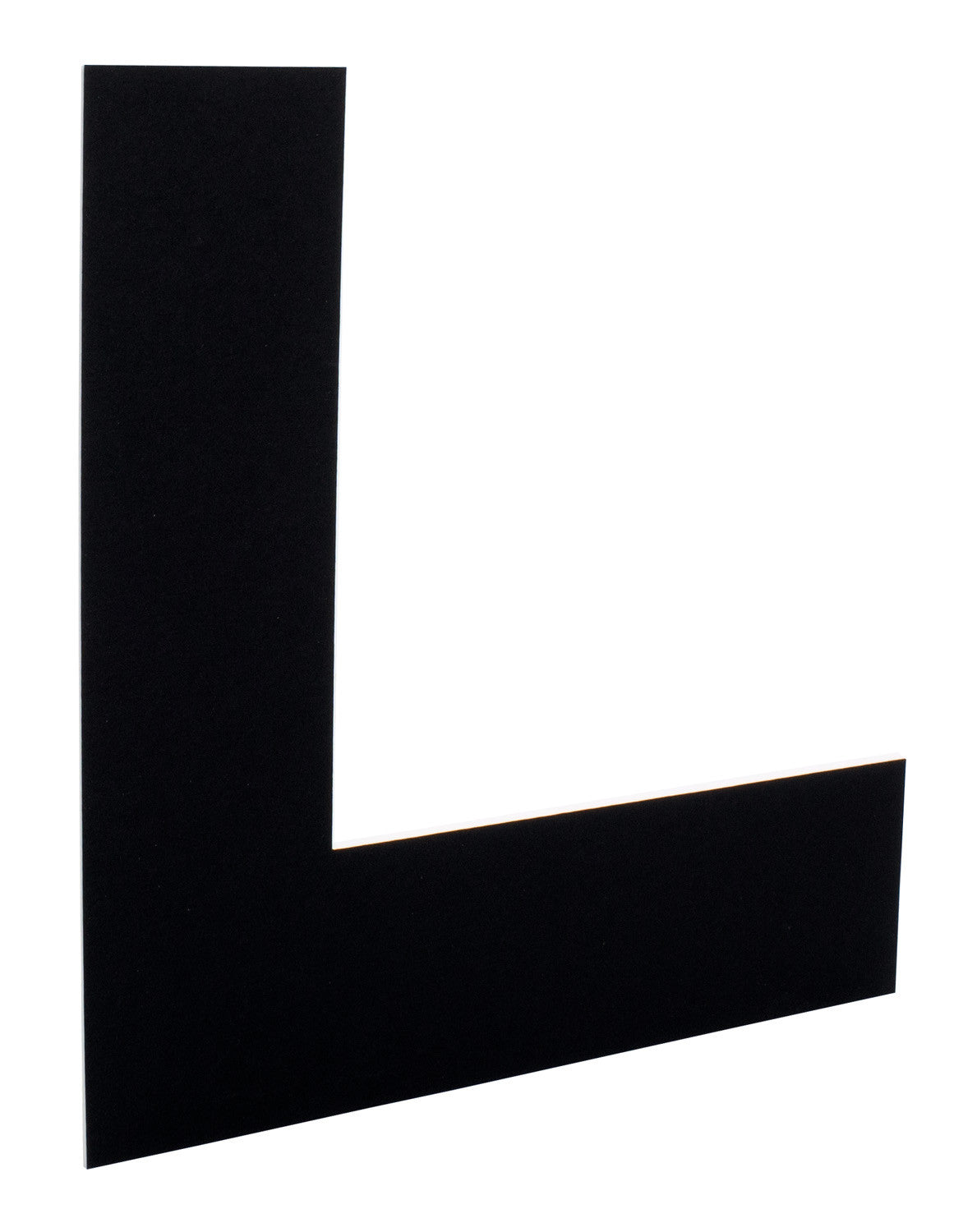 Contrecollé / passe-partout 413 noir 30x40cm avec fenêtre 19x27cm (5 pièces) [MA-7441330402]
