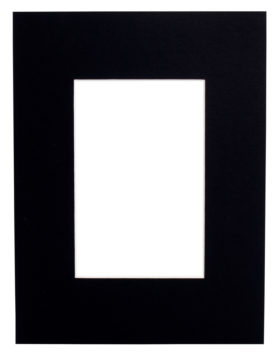 Mount Board 413 Black 20x28cm with 12x17cm window (5 pcs)