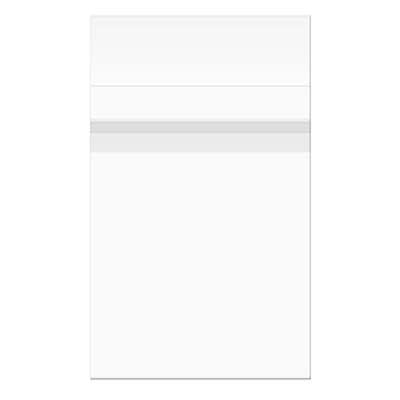 Sachet plastique plat grand format 51,8x86cm Refermable à Fermeture “Sécurisée” (100 pièces) [B2332PC]