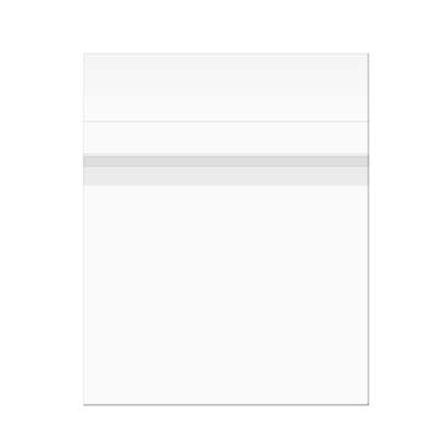 Sachet plastique transparence cristalline laminés Qualité Supérieure 22.9x41.6cm (100 pièces) [LCB816A]
