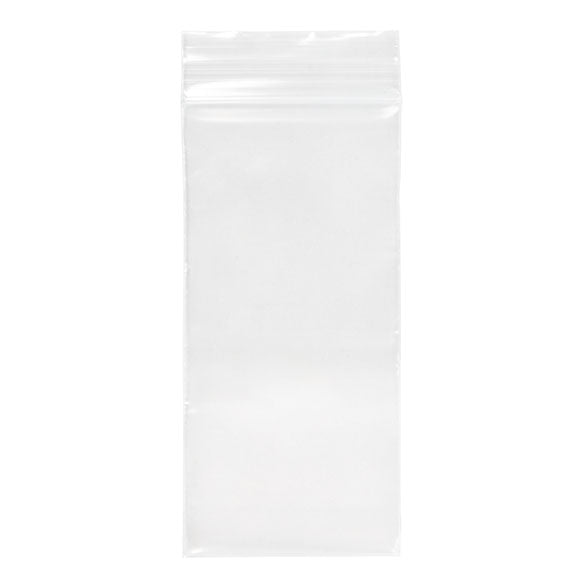 Sachet zip transparent en PE-BD 5x10cm 50 microns (100 pièces) [2PE24]