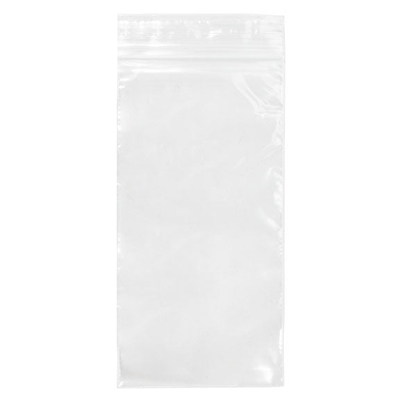Sachet zip transparent en PE-BD 7,6x15,2cm (100 pièces) [2PE36]