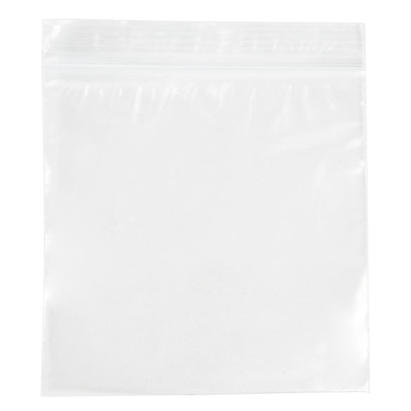 Sachet zip transparent en PE-BD 10x10cm 50 microns (100 pièces) [2PE44]
