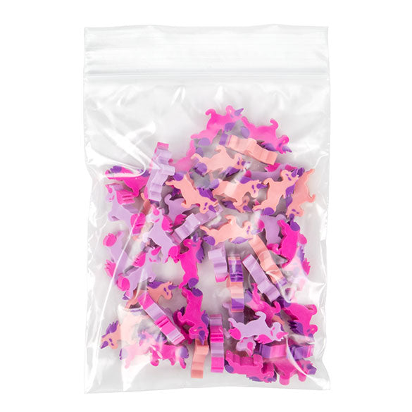Sachet zip transparent en PE-BD 10x12,5cm 50 microns (100 pièces) [2PE45]