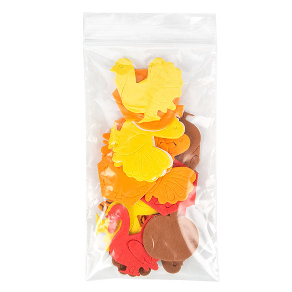Sachet zip transparent en PE-BD 10x18cm 50 microns (100 pièces) [2PE47]