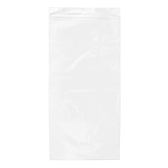 Sachet zip transparent en PE-BD 15,2x30,5cm (100 pièces) [2PE612]