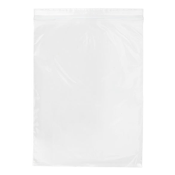 Sachet zip transparent en PE-BD 22,9x30,5cm (100 pièces) [2PE912]