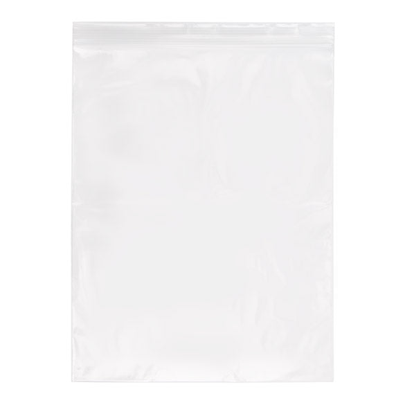 Sachet zip transparent en PE-BD 25,4x33cm (100 pièces) [2PE1013]